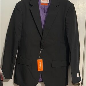 New with tags mens opposuits black suit jacket blazer size 36